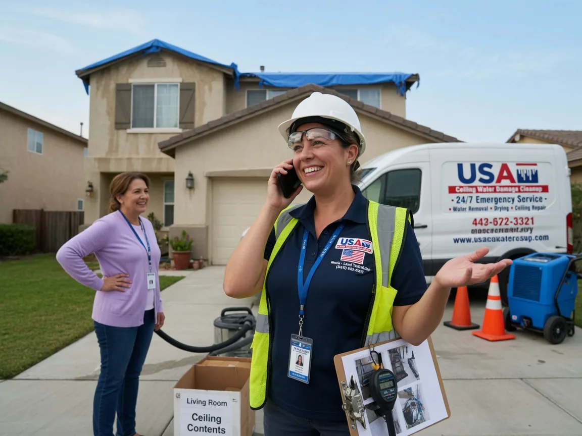 Ceiling Water Damage Restoration La Loma, NM FAQs